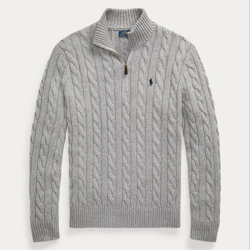 Le Pull Col Zippé
