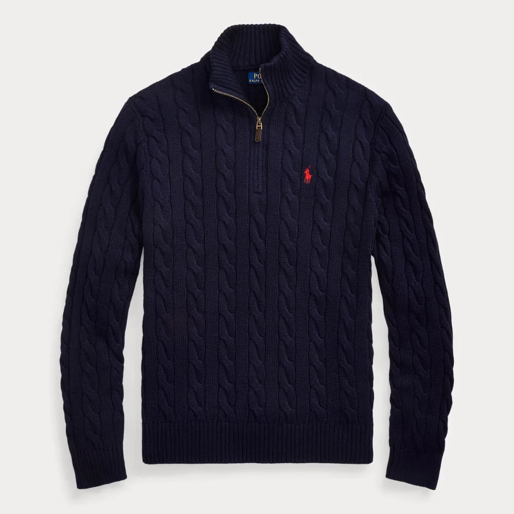 Le Pull Col Zippé