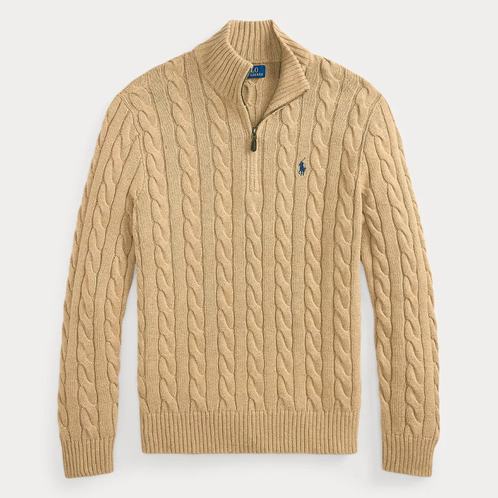 Le Pull Col Zippé