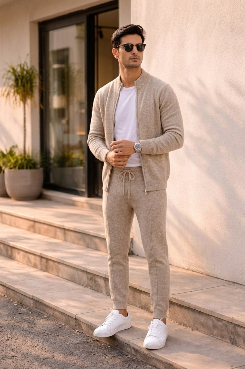 ENSEMBLE PURE LAINE MÉRINOS EXTRA-FINE