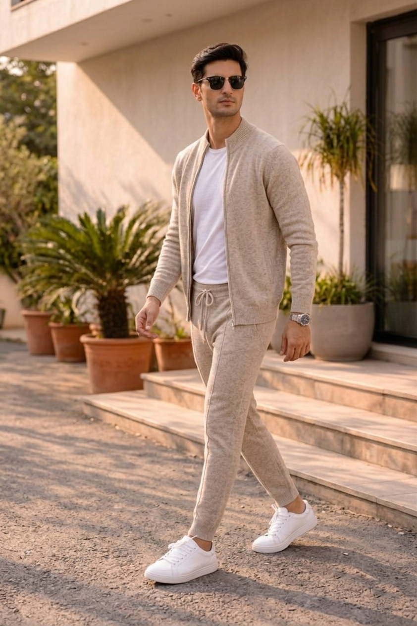 ENSEMBLE PURE LAINE MÉRINOS EXTRA-FINE
