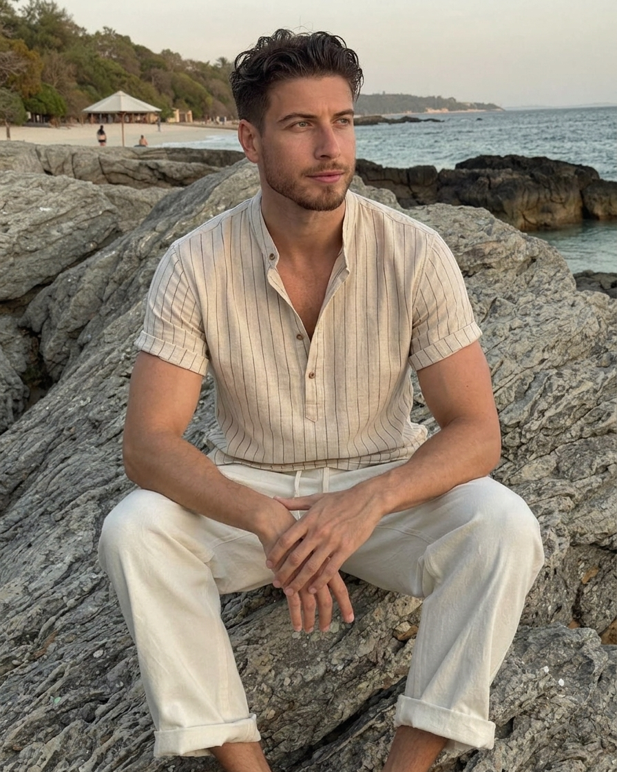 Tenue d'Été - Ensemble Palm Beach