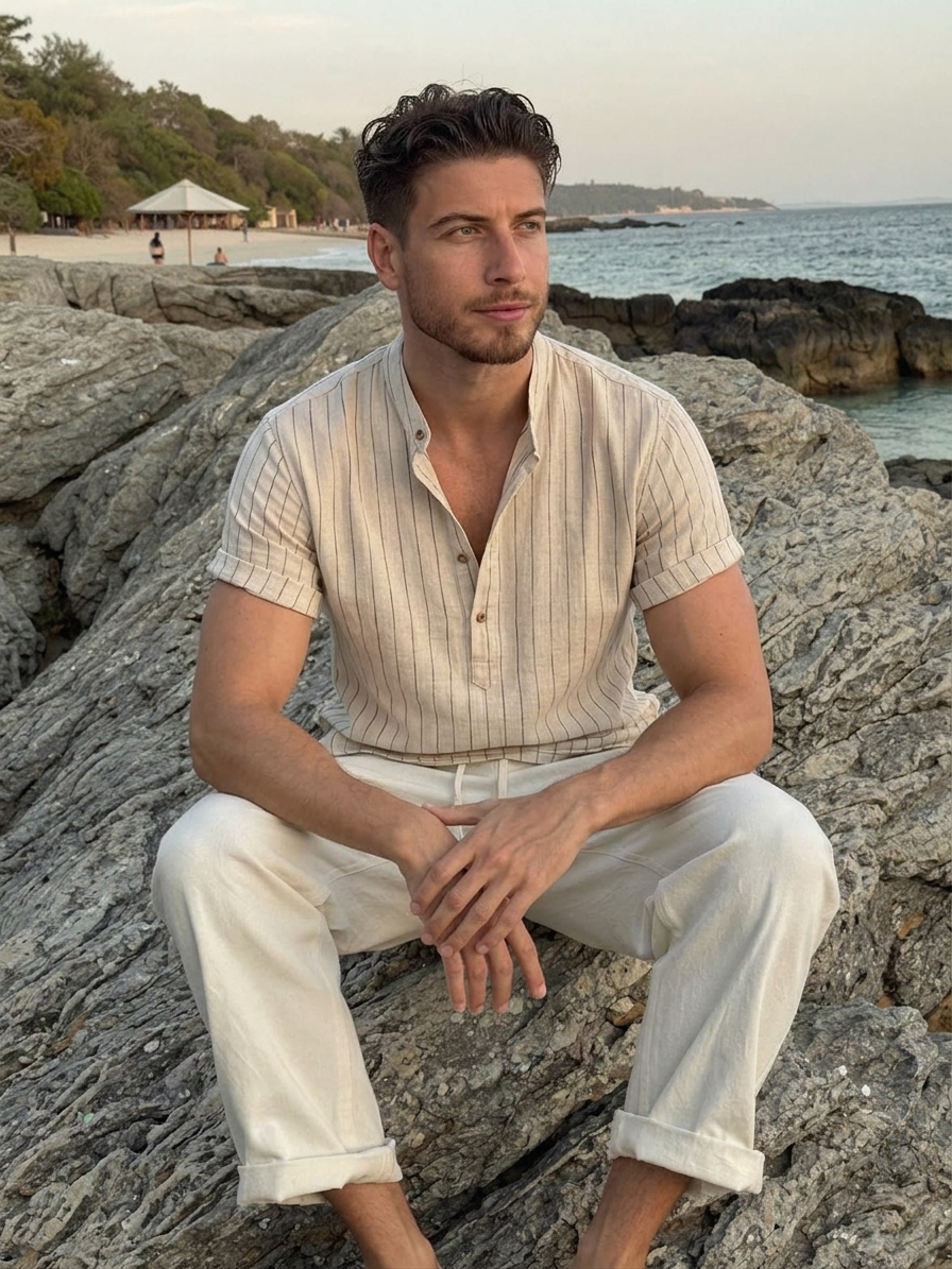 Tenue d'Été - Ensemble Palm Beach