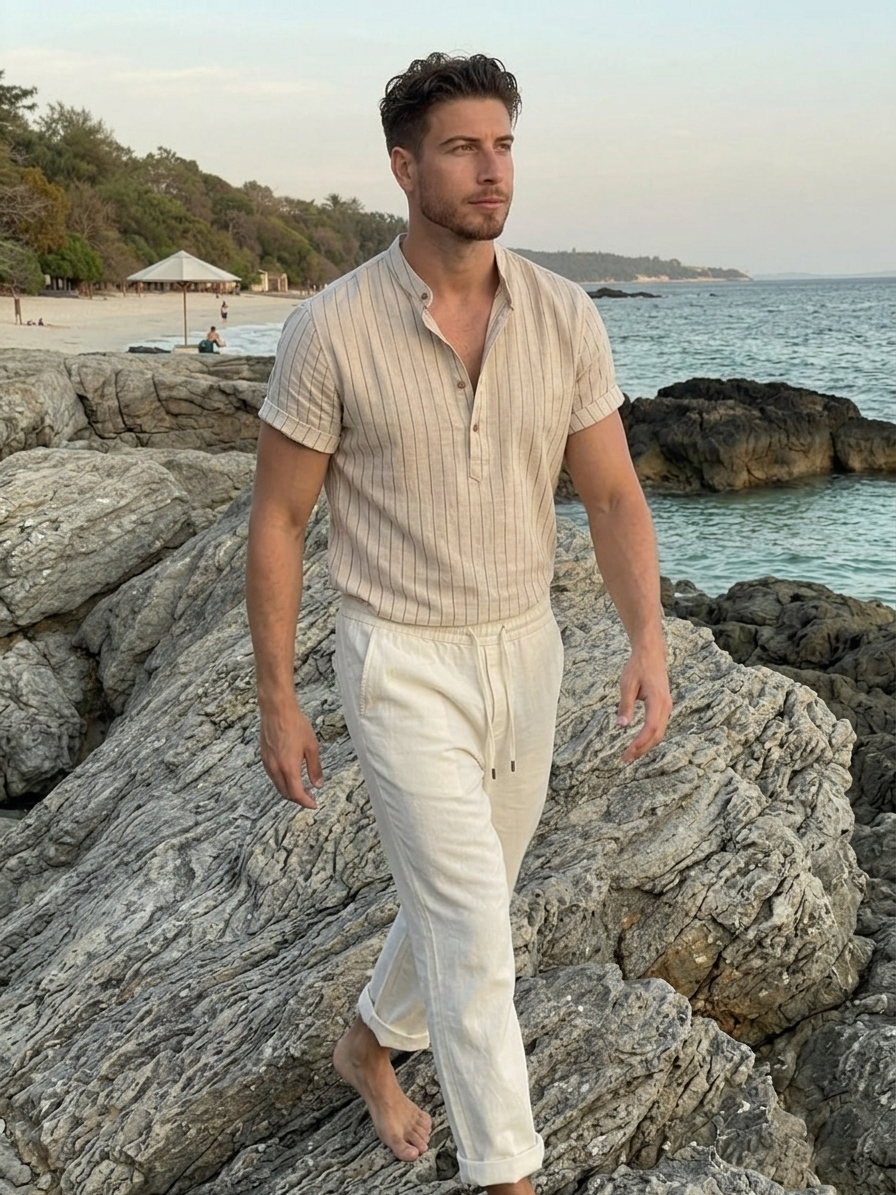 Tenue d'Été - Ensemble Palm Beach