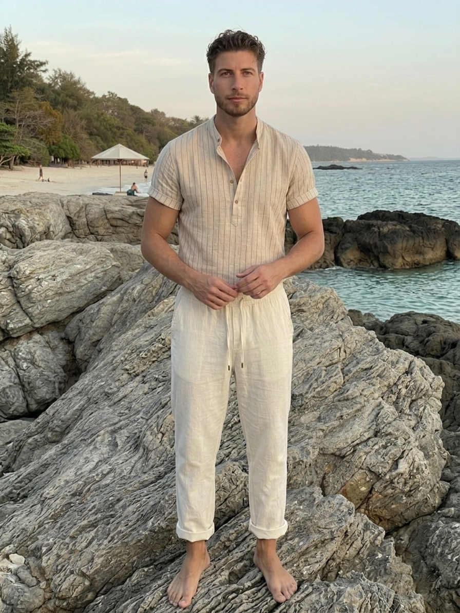 Tenue d'Été - Ensemble Palm Beach