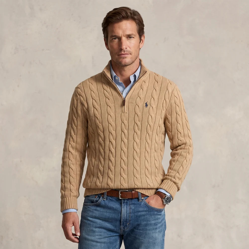 Le Pull Col Zippé