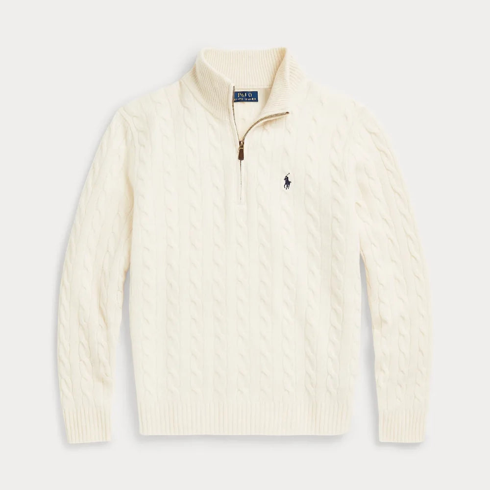 Le Pull Col Zippé